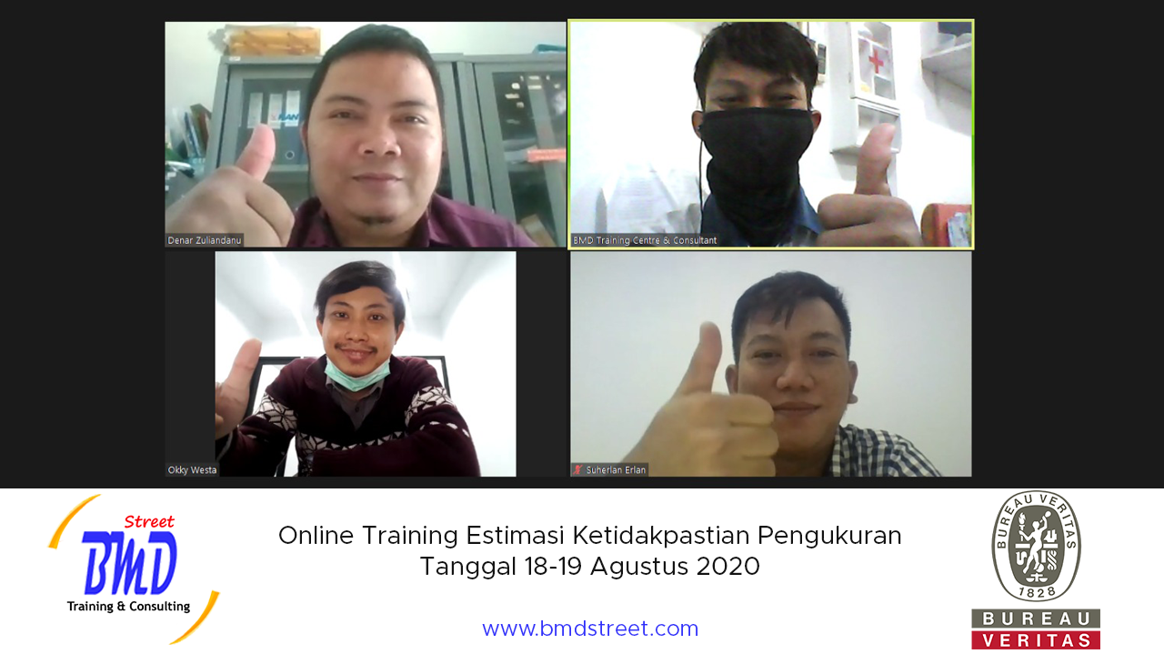 Online Training Estimasi Ketidakpastian Pengukuran (18-19 Agustus 2020)