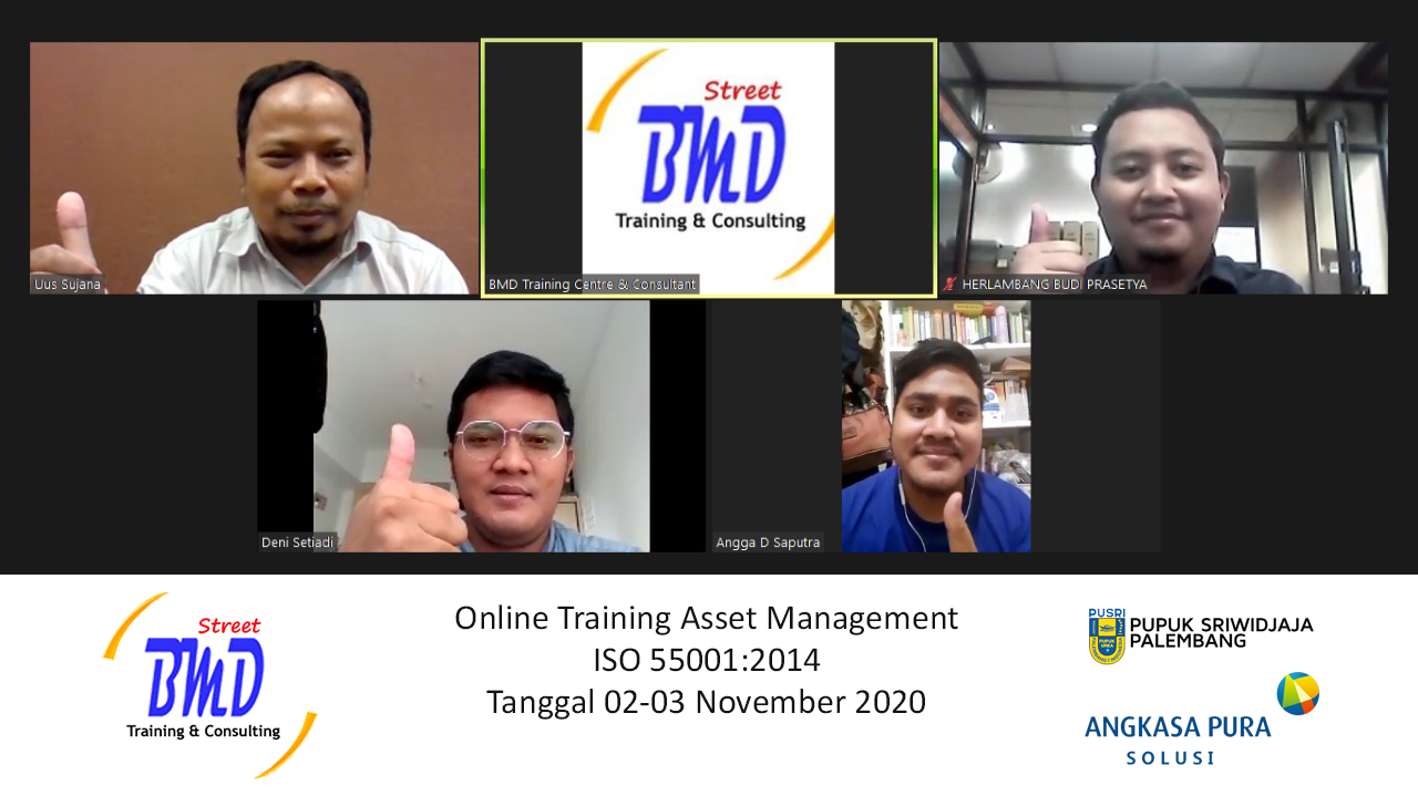 Online Training Asset Management ISO 55001:2014 (02-03 November 2020)