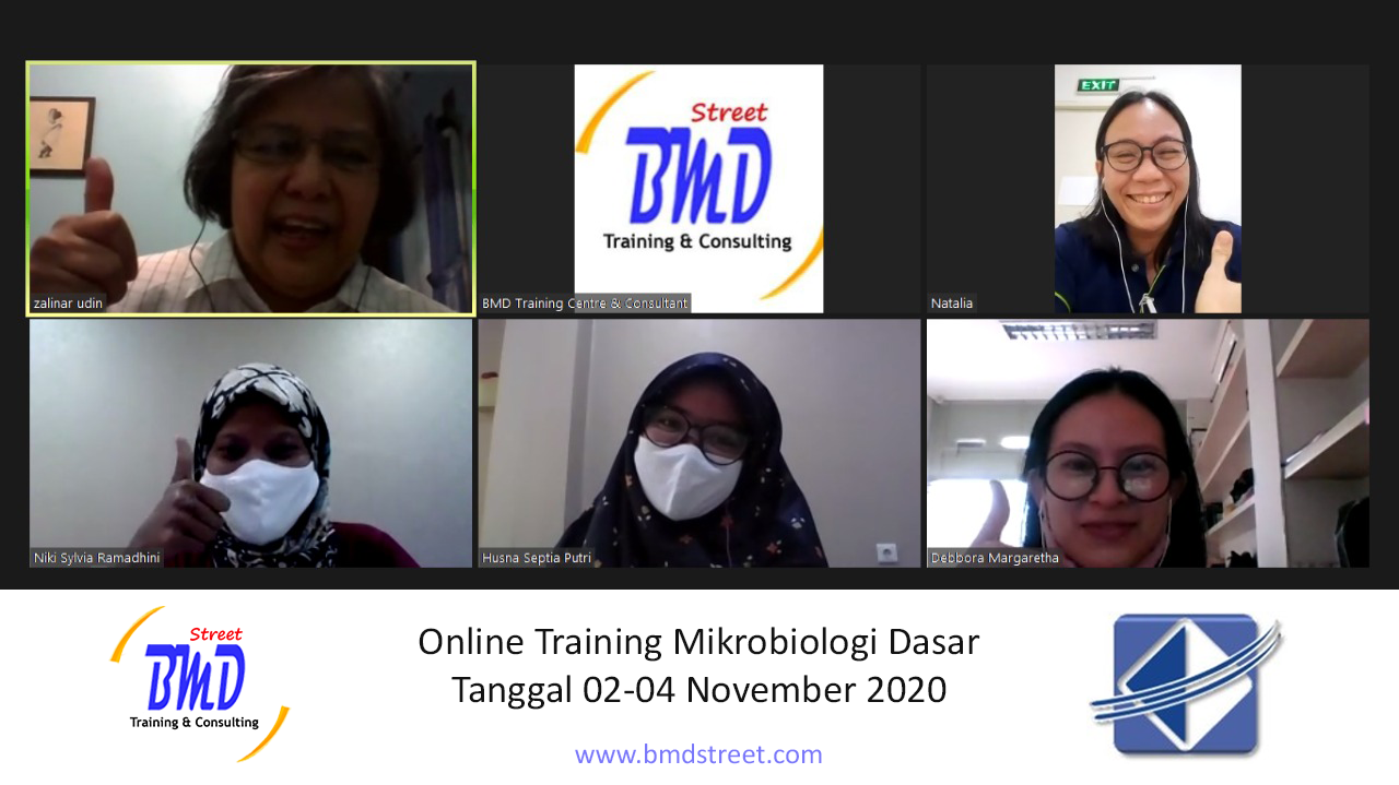 Online Training Mikrobiologi Dasar (02-04 November 2020)
