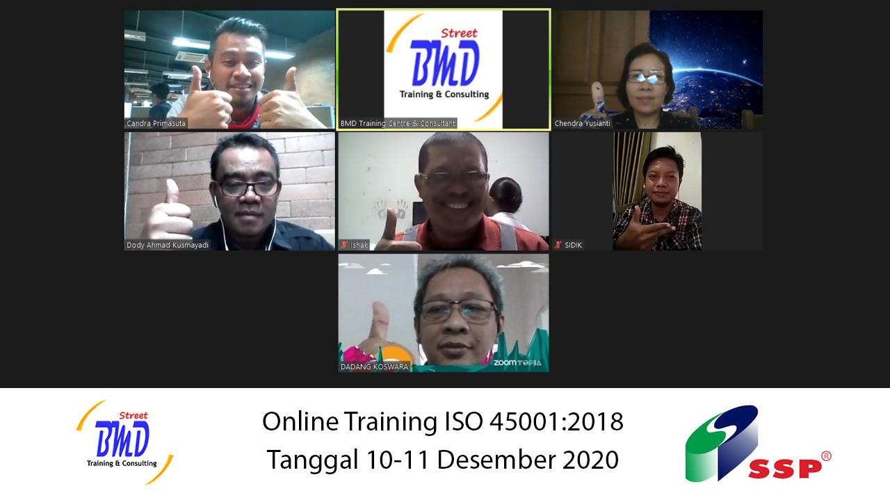 Online Training ISO 45001:2018 (10-11 Desember 2020)